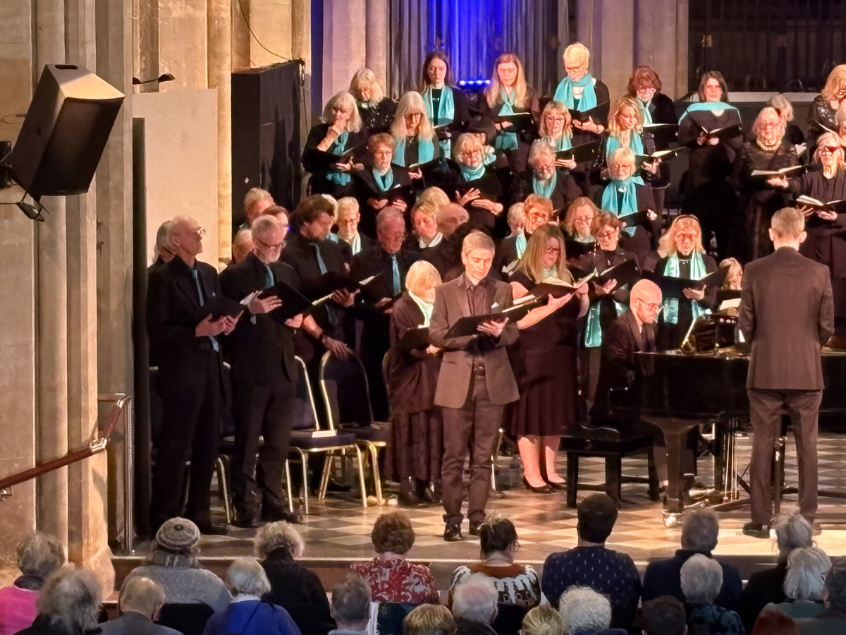 Choir and Tim's solo